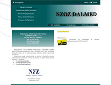 Tablet Screenshot of dalmed.nzozy.com